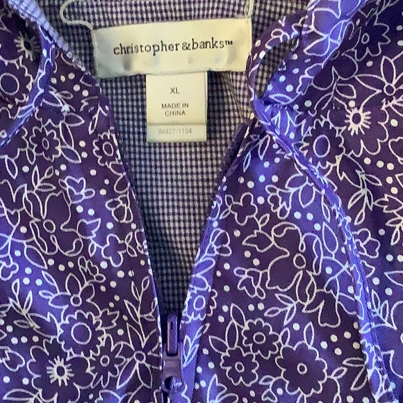 Christopher & Banks Hooded Vest - Picture 4 of 7